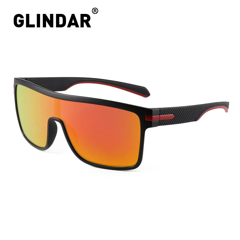 

Glindar Fashion Polarized Sunglasses Men Women Oversized Male Female Sun Glasses For Driving Goggle Shield