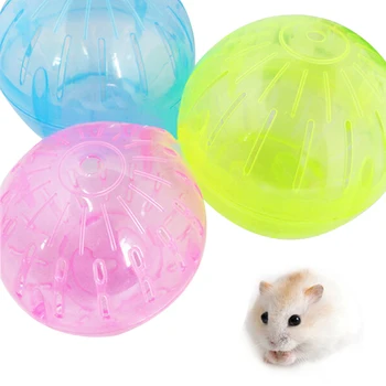 

1Pcs New Style Toy Pet Fun Hamster Mice Durable Grounder Small Running Plastic Exercise Ball Home Pet Accessories