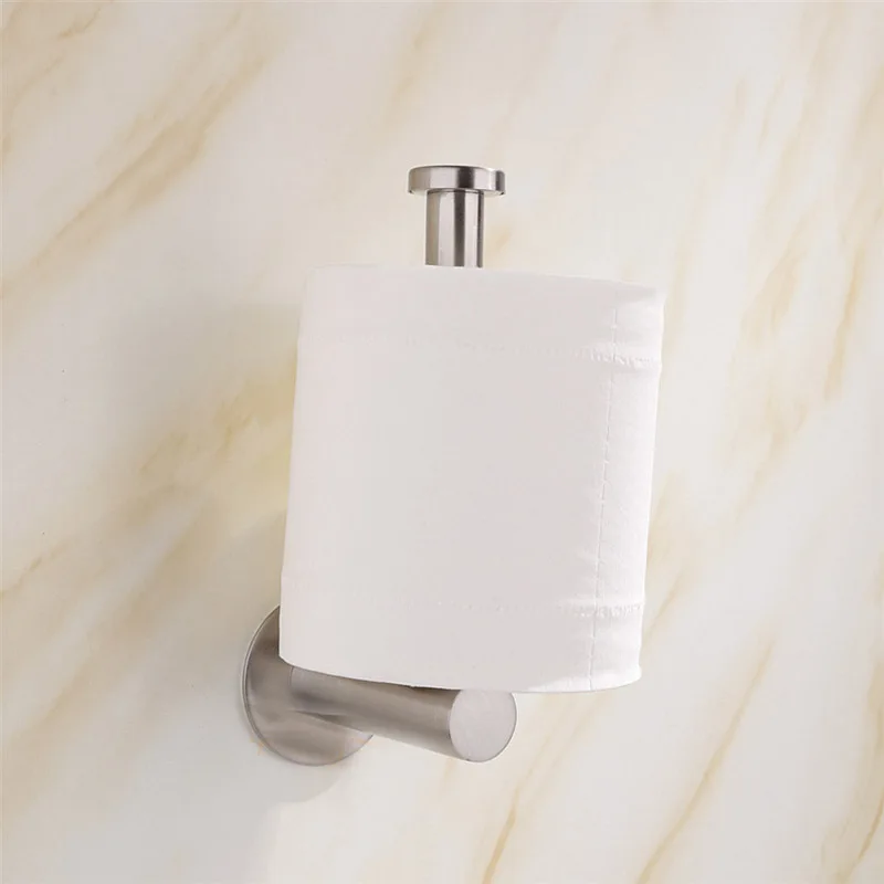 Kitchen Roll Paper Accessory Wall Mount Toilet Paper Holder Stainless Steel Bathroom tissue towel accessories rack holders