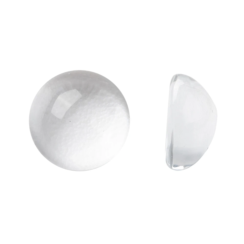 100pcs 200pcs Size 8mm-20mm Clear Transparent Half Round Glass Cabochons DIY Jewelry Findings for Making Bracelet | Украшения и