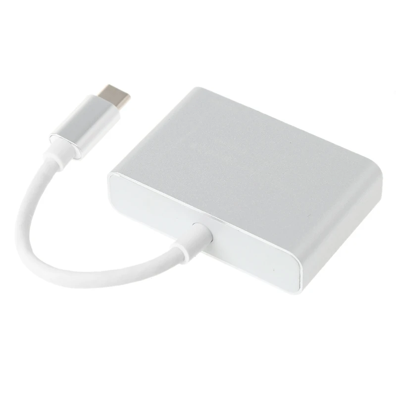Считыватель карт памяти Micro SD типа C для CF/SD/TF для MacBook Pro Chromebook Pixel
