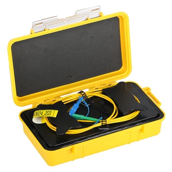 

Fiber Optic OTDR SC UPC-LC APC Launch Cable Box single mode OTDR Dead Zone Eliminator Fiber Rings 500M 1KM 2KM