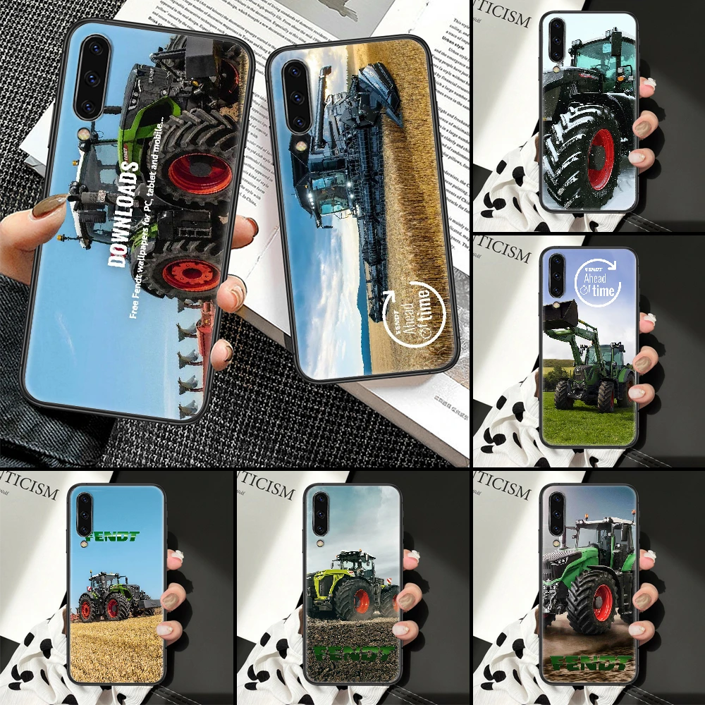 Tractor Fendts Phone Case For Samsung Galaxy A10 A12 A20e A21s A30 A32 A40  A50 A51 A52 A70 A71 A72 A5 A6 A7 2018 Black Tpu Etui - Mobile Phone Cases &