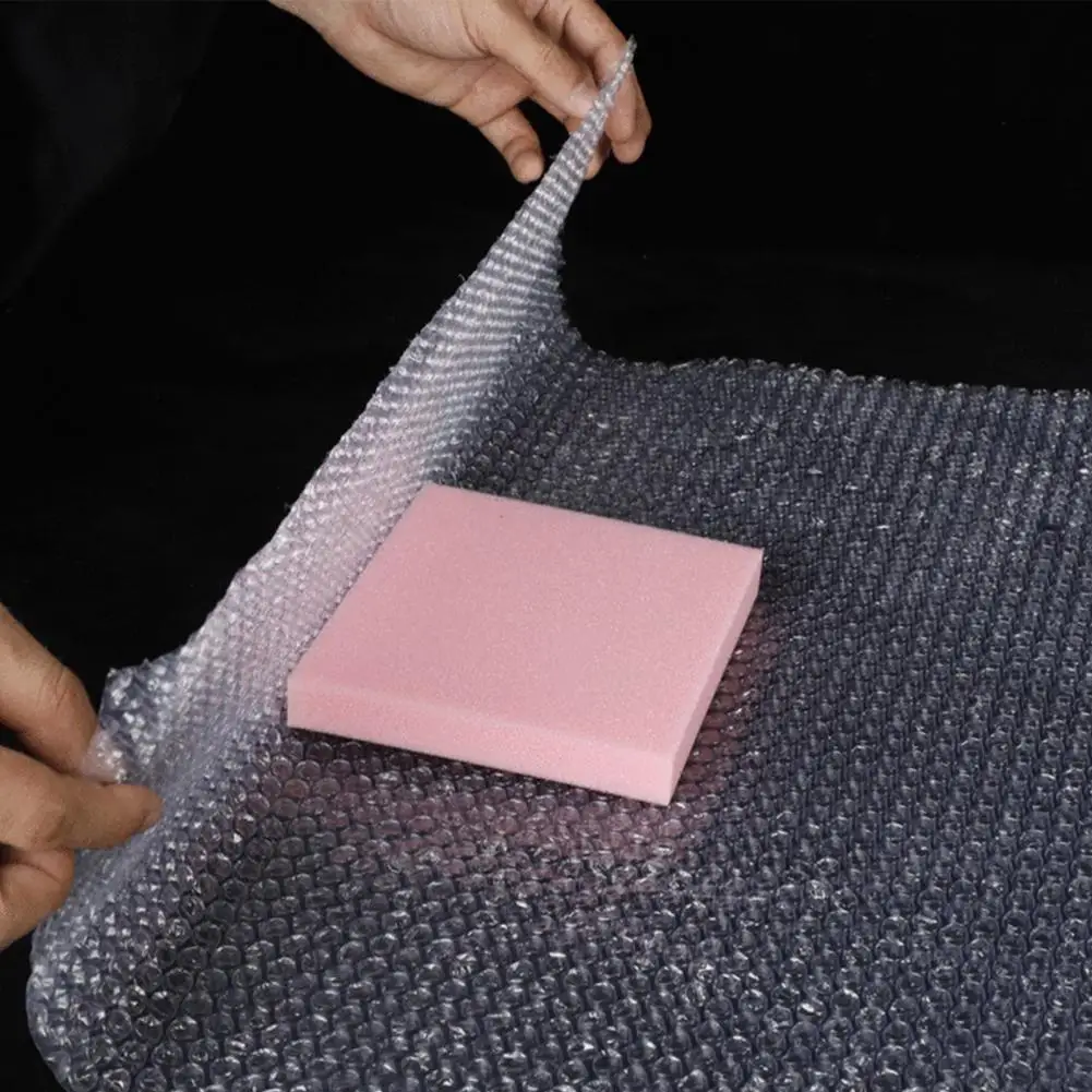 Bubble Cushioning Wrap Reusable Bubble Wrap Roll PE Shock Absorption  Excellent Double Layer Air Bubble Roll