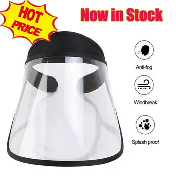 

Face Shield Anti-Spitting Protective Mask Cover Saliva-proof Dust-proof Safe Hat Cap