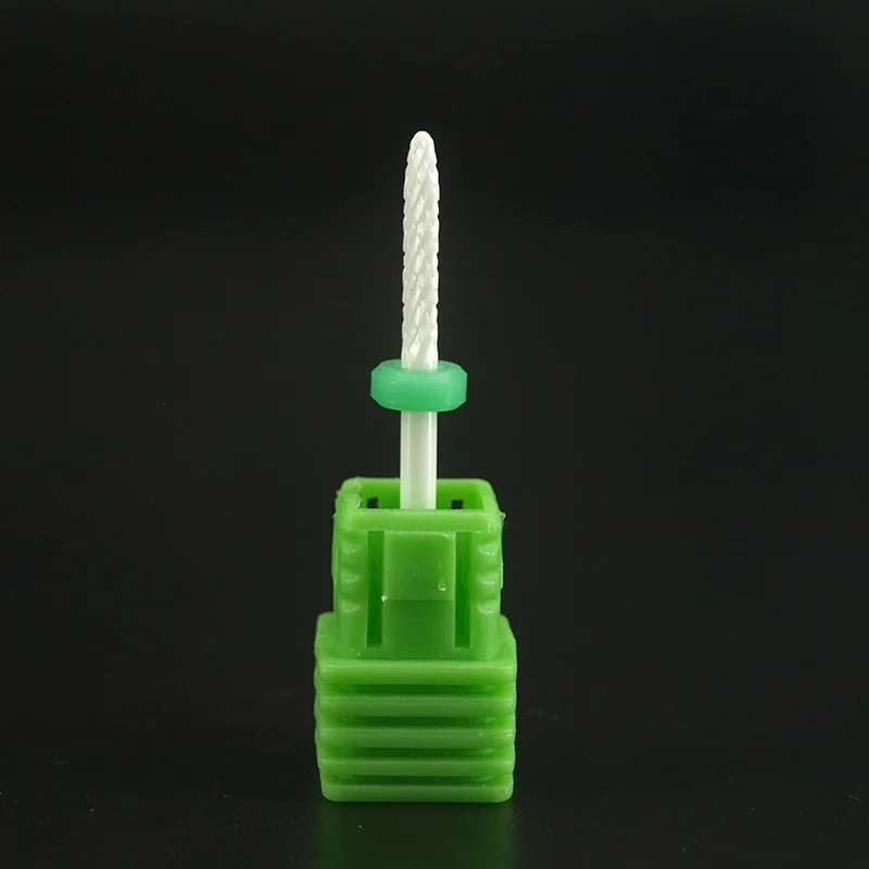 1Pcs 세라믹 네일 드릴 비트 밀링 커터 매니큐어 기계용 전기 드릴 밀링 커터 네일 아트 액세서리