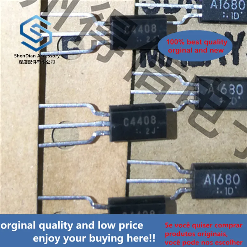 10pcs 100% orginal new 2SA1680 2SC4408 1680 4408 real photo