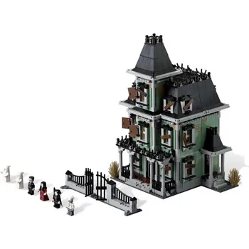 

Lepinblock Lepining city Monsters Fighter The Haunted House Firehouse Headquarters Building Blocks Movie Toys kids gifts 10228