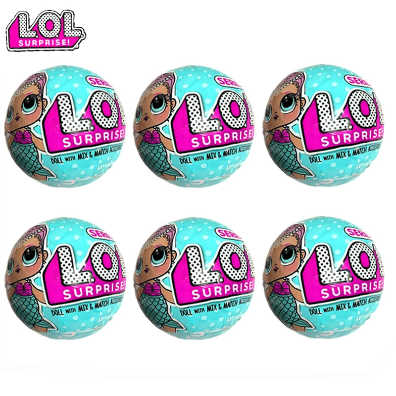 L.O.L. SURPRISE!LOL doll surprise toy beautiful hair generation DIY handmade blindbox model lol omg gift randomly sent | Игрушки и хобби