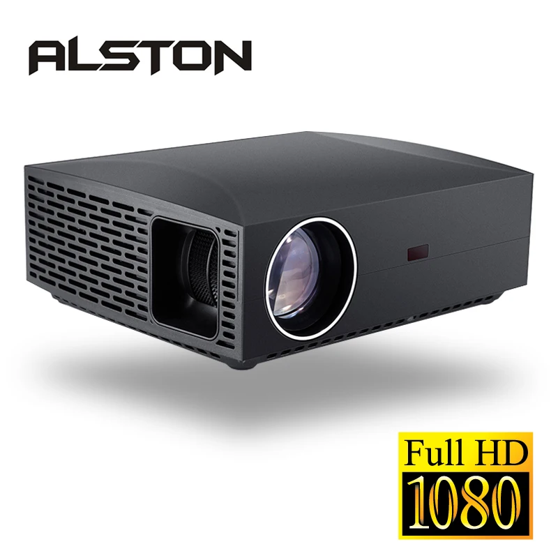 ALSTON F30 F30UP Full HD 1080P проектор 4K 6500 люмен кинопроектор проектор Android WiFi Bluetooth HDMI с подарком