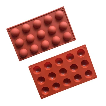 

15 Grids DIY Silicone Chocolate Mold Fondant Pudding Cake Candy Mould Bakeware Kitchen Baking Oven Tool