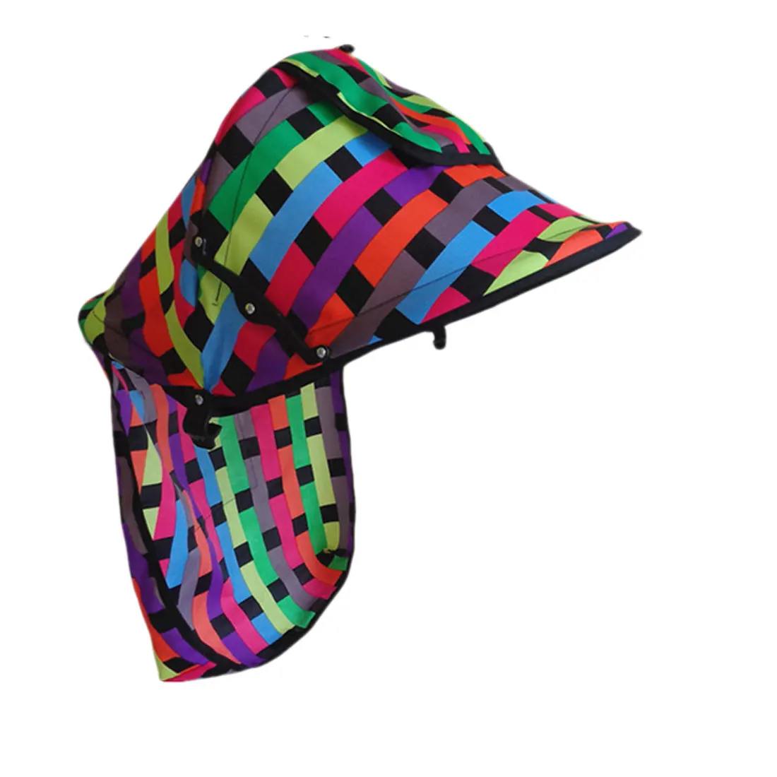 style 3 multicolor Защита от солнечных лучей затенение Детские коляски Коляска солнцезащитный козырек с УФ-защитой атмосферостойкий зонтик навес - Цвет: style 3 multicolor