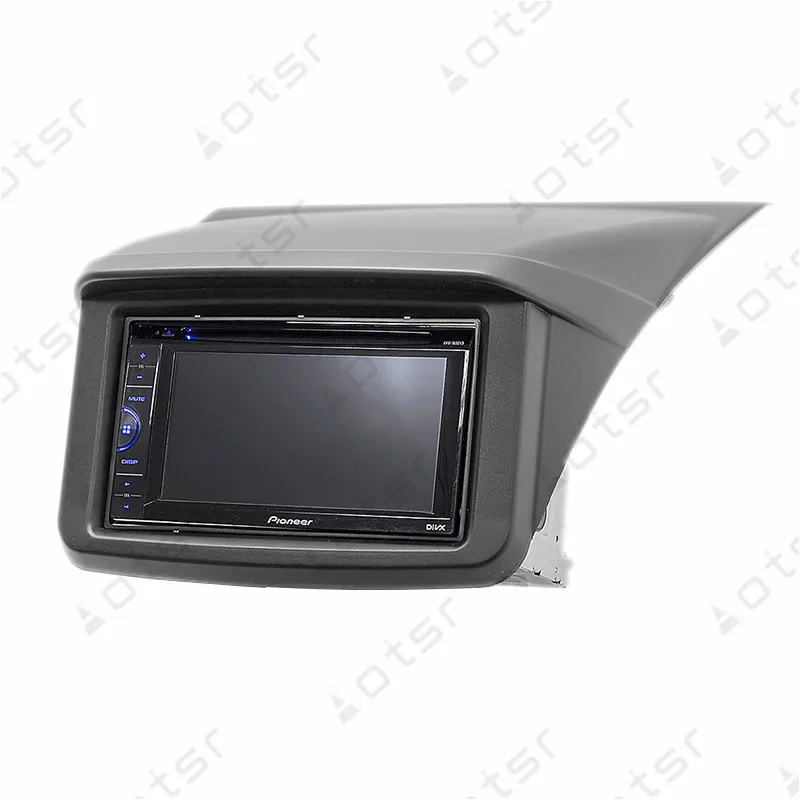 Автомобильная Радио панель стерео панель пластина для MITSUBISHI L200 Triton 2006- Pajero Sport 2008- Challenger Frame Dash Kit