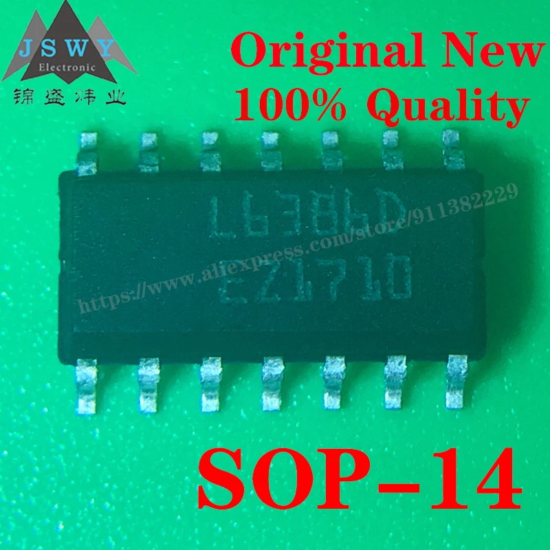 5 Pz L6386D Sop-14 Gestione Dell'Alimentazione Ic Door Drive Hi-Volt Hi-Low Side Chip Ic Bom Modulo Di Ordine