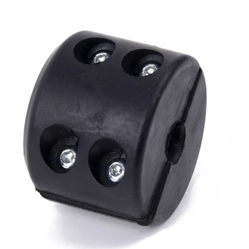 

Cable plug Winch Hook Cushion Pad ATV-SCHS Set Accessories ATV UTV Black Front