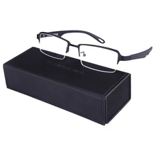 Титановые легкие очки в оправе для мужчин 119 квадратные очки Oculos De Grau