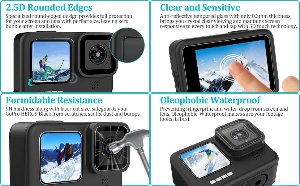 gopro hero 9 screen Protector (3)