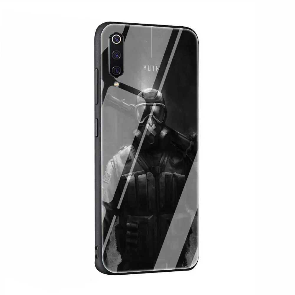 G4 Чехол из закаленного стекла rainbow six siege для Xiaomi 8 Lite A1 A2 9 Redmi Note 5 6 7 Pro 6A 4X F1 - Цвет: G4