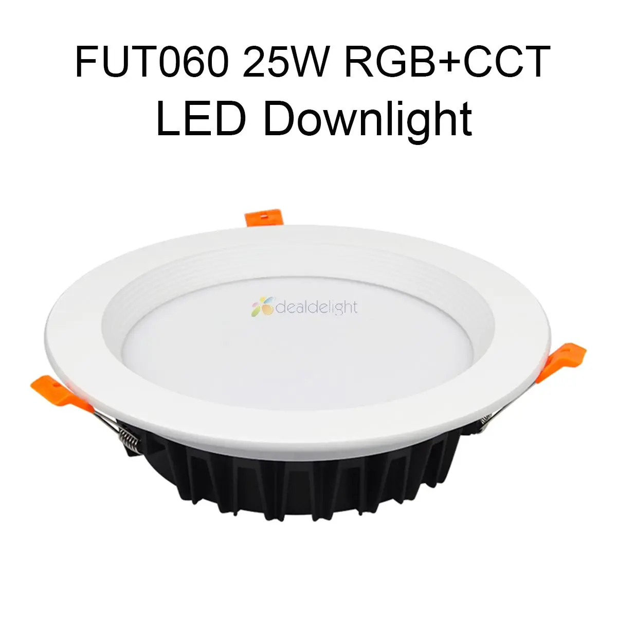 25W FUT060 MiBoxer, 6 Вт, 9 Вт, 12 Вт, 15 Вт, 18 Вт RGB+ CCT светодиодный вниз светильник светодиодный потолочный светильник с регулируемой яркостью FUT062 FUT063 FUT064 FUT065 FUT066 FUT068 FUT069 - Испускаемый цвет: 25W FUT060
