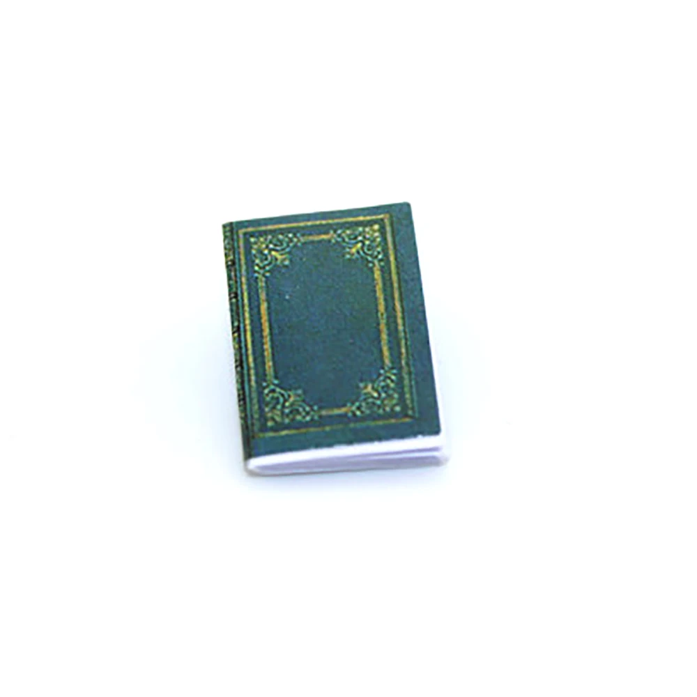 4 шт. 1/12 кукольный домик Миниатюрные аксессуары мини книги имитация ноутбука