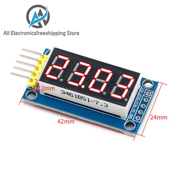 

4 Bits Digital Tube LED Display Module Four Serial for Arduino 595 Driver