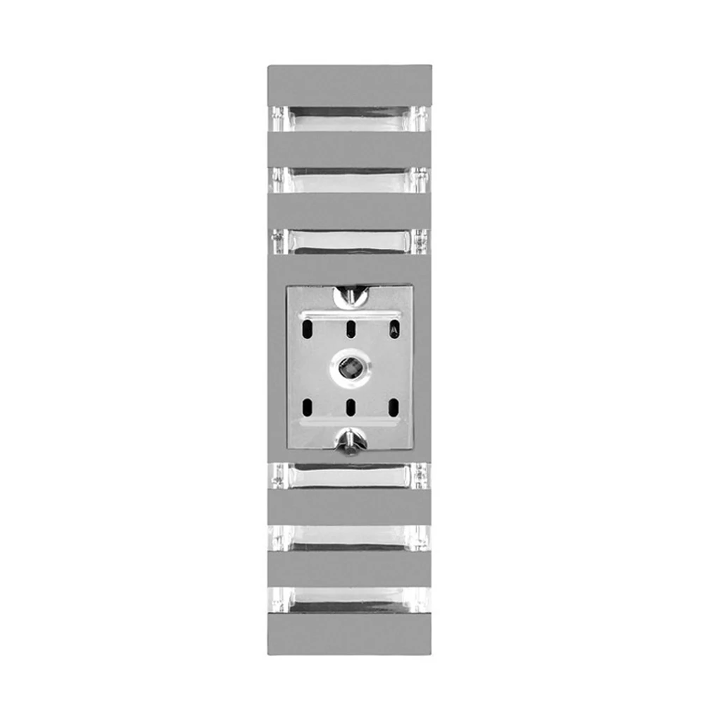 E27 Porch Exterior Dual Head Decorative Led Outdoor Lighting Cylinder Metal Sconce Wall Lamp Up Down Courtyard Waterproof 10W