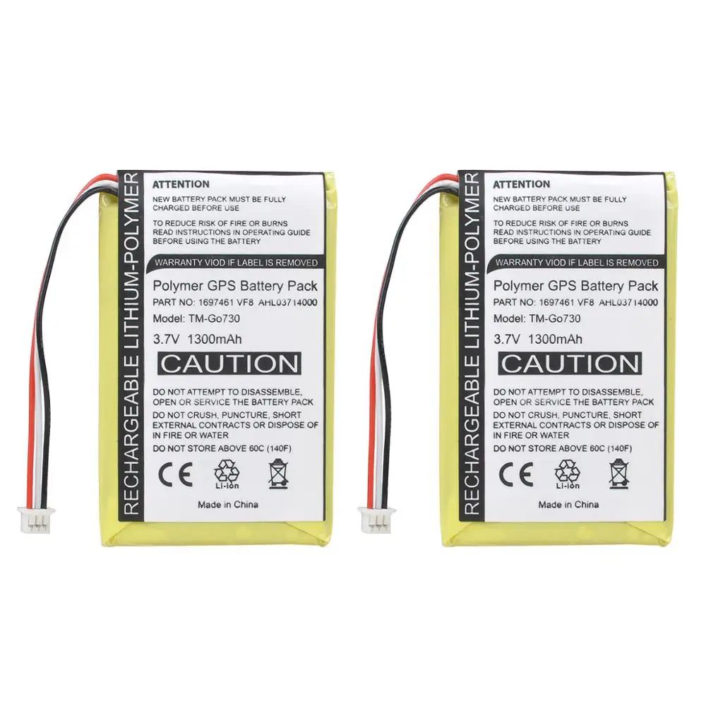 Аккумулятор Go530 GPS для TomTom Go 1300 530 630 720 730T 730 AHL03714000 VF8 930 1697461 мАч | Электроника