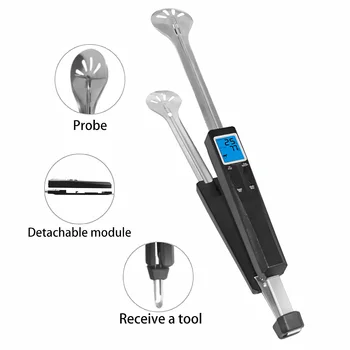 

Barbeque Thermometer Clamp Food Serve Tong Cooking BBQ Clamp Grilling Stainless Steel Digital LCD Display Temperature Clamp