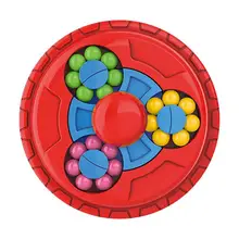 

Magic Bean Rotating Cube Toy Decompression Special Shape Toy Environmently Friendly ABS Material Fingertip Toys For 7 Years O