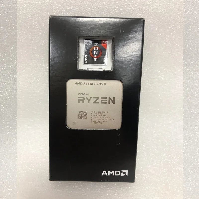 Процессор AMD Ryzen 7 3700X R7 3700X3,6 GHz Восьмиядерный синтеидальный процессор 65W 7NM L3 = 32M 100-000000071 Socket AM4