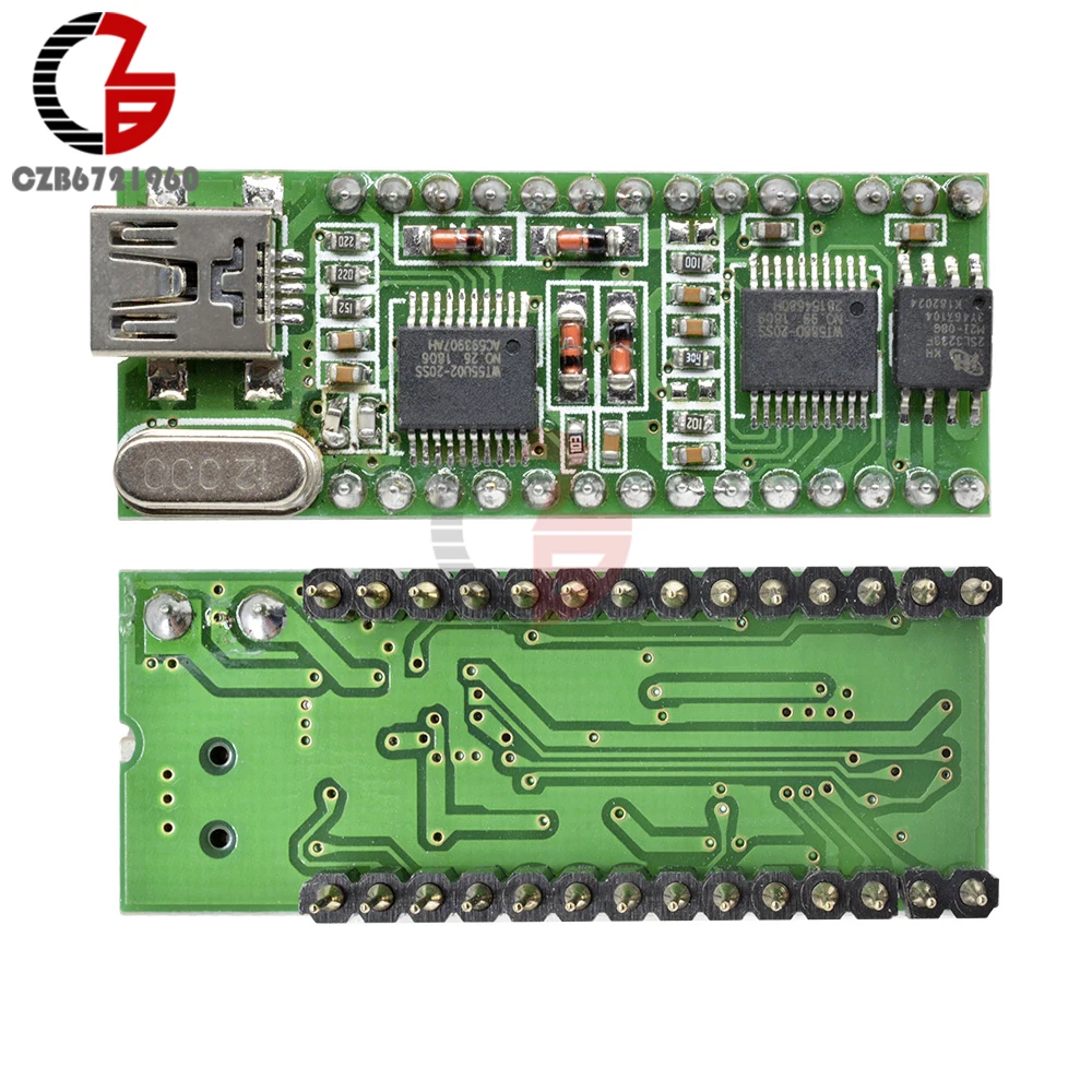 WT588D-U-32M звуковая плата управления 5 в мини USB WT588D-U Голосовая плата управления 32 м DC 2,8 В 5,5 В ЦАП ШИМ WAV выход