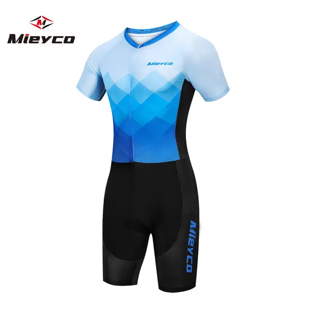 US $24.22 Men Pro Team Triathlon Suit Cycling Clothing Skinsuit Jumpsuit Maillot Cycling Jersey Ropa Ciclismo
