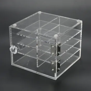 

earring 5/6/8 Layers False Eyelash Care Storage Case Box Container Cosmetic Case wedding ring box ss
