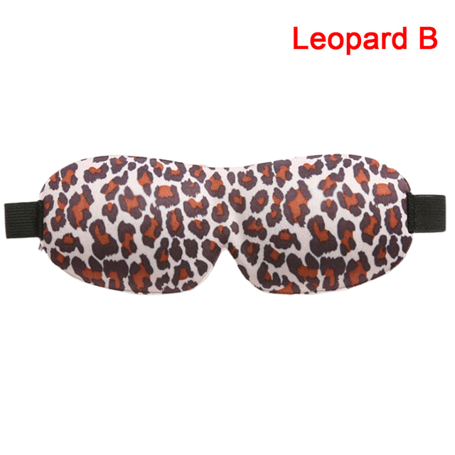3D Natural Sleep Eye Cover Mask Shade Patch Portable Blindfold Travel Eyepatch