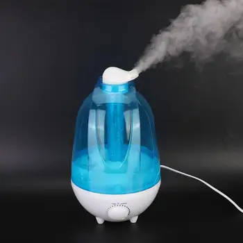 

Home Aroma Diffuser Humidifier 4L Double Nozzle Ultrasonic Humidifier with LED Aromatherapy Diffuser Air Mist Purifier