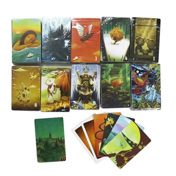 

New Mini dixit cards game, 78 playing cards, high quality education game for kids home party fun board game