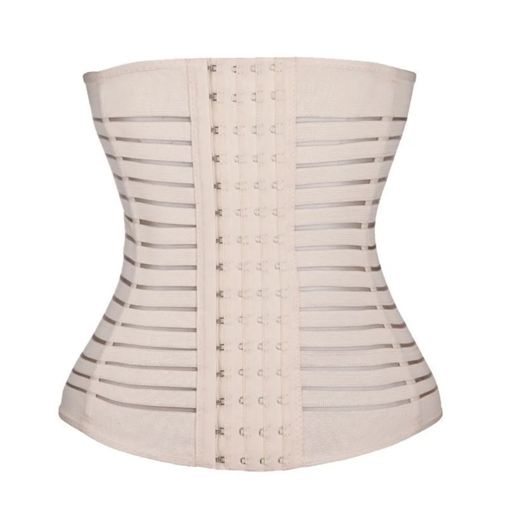CXZD Waist Trainer Belt Corsets Steel Boned Body Shaper Women Slimming Belt Modeling Strap Postpartum Band Sexy Bustiers Corsets (2)