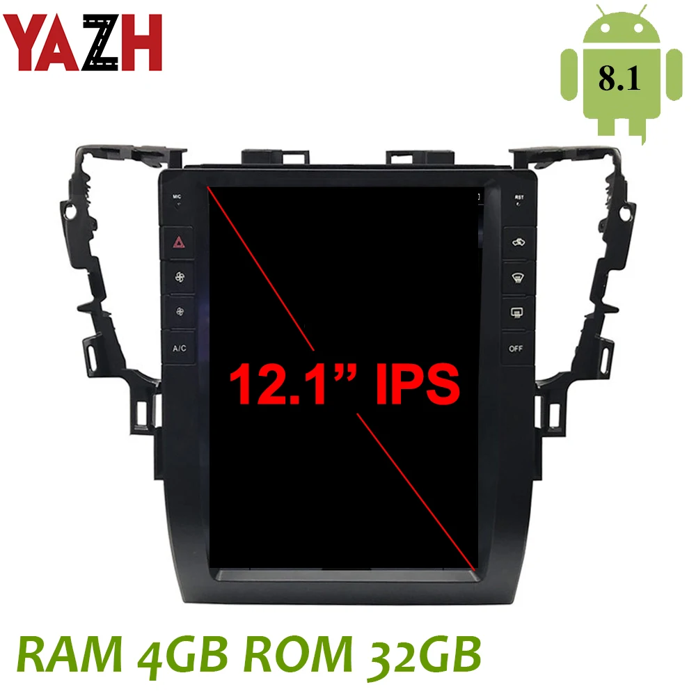 YAZH Android 8,1 OS Авто радио мультимедиа для Toyota Alphard/Vellfire с 12," ips gps дисплей DSP