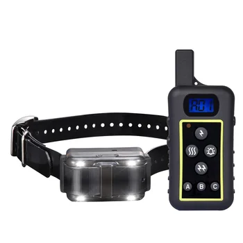 

Led Light tracking 2400m long distance waterproof IPX7 remote dog training collar for all dogs swimming training