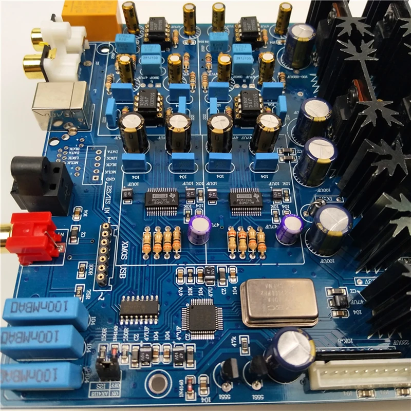 Lusya HIFI двойной PCM1794 аудио декодер коаксиальный Оптический вход поддержка xmos USB карты AC15V T0831