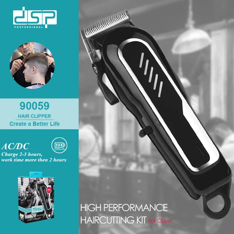 barber professional hair clipper electric hair trimmer beard trimer for men electric hair cutter machine haircut cordless tool