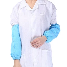 1 пара пыленепроницаемый защитный антистатический рукав для чистки рабочих рукавов