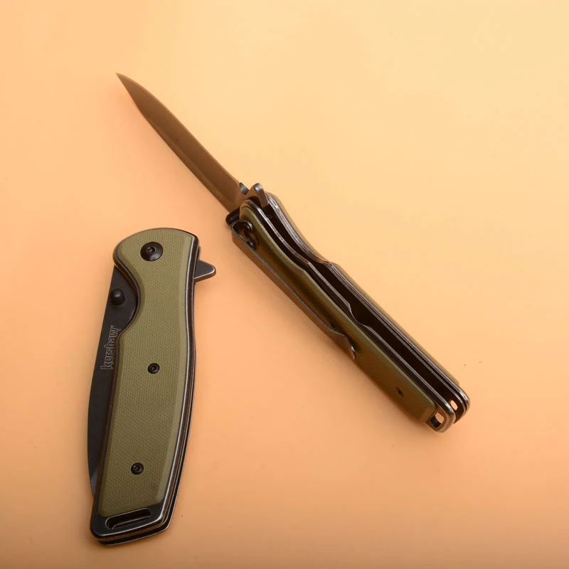 Новинка 1329, складной нож Kershaw, 8CR13, лезвие, G10, карманный, для кемпинга, охоты, тактические ножи для выживания, инструменты для повседневного использования