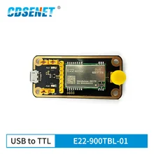 

CDSENET SX1262 LoRa Module 5km Long Range 868M 915MHz Transceiver Test Board Kits USB E22-900TBL-01 rf Development Board for