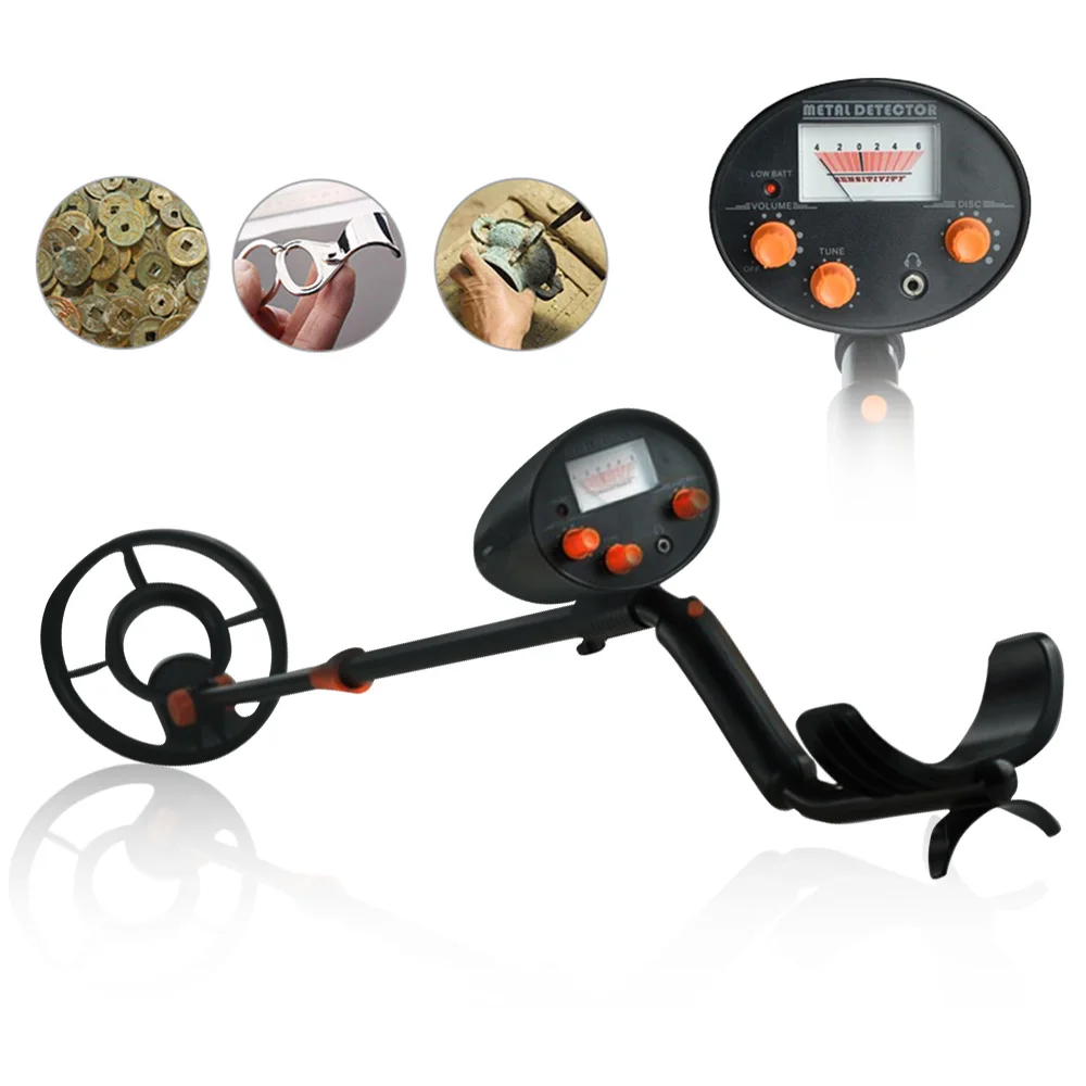 Underground Metal Detector High Accuracy Treasure Hunter Metal Finder Treasures Seeking Tool with Pinpoint Function Gold Digger