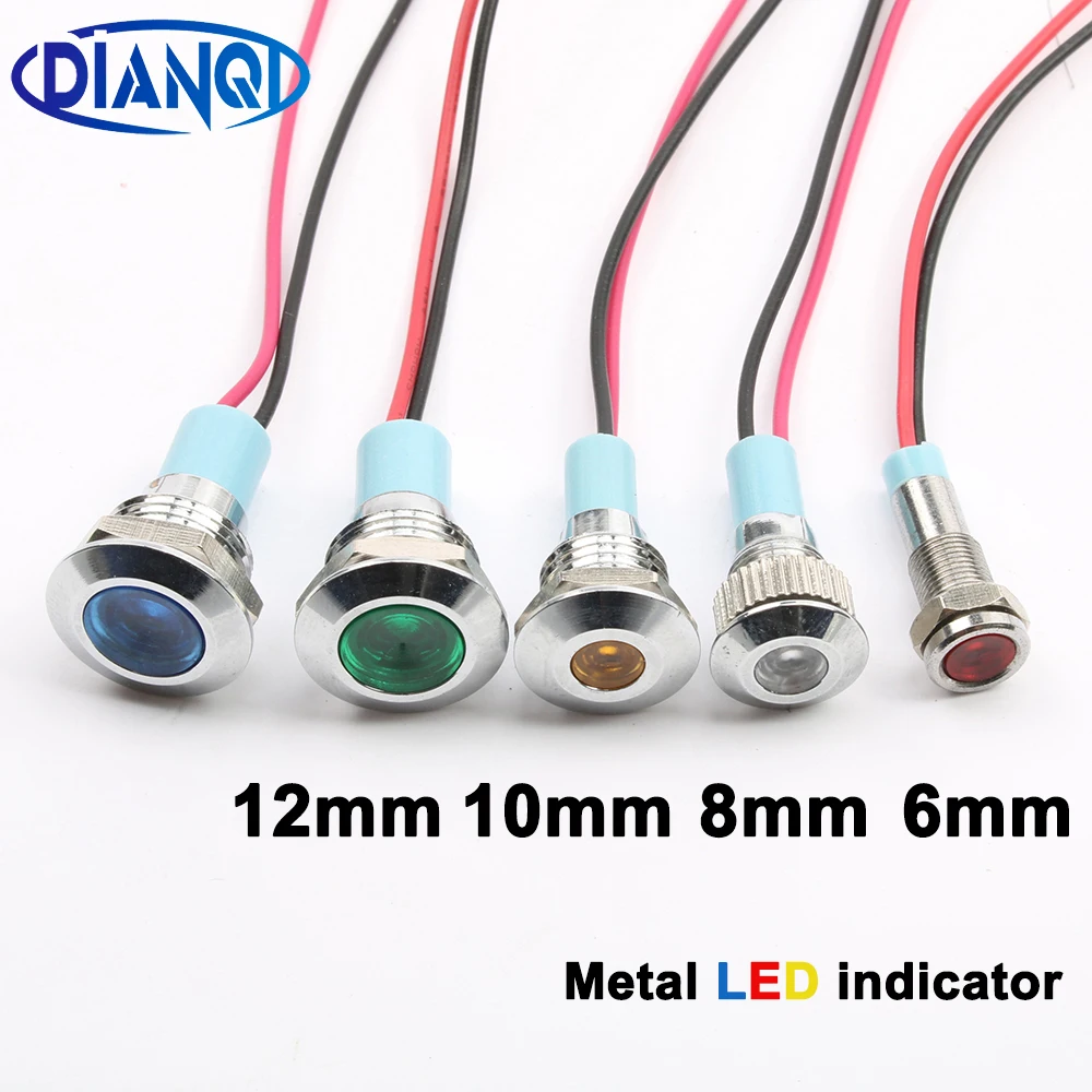 2 X lámpara indicadora de piloto de color ámbar intermitente LED con sonda Sirena de alarma 230V 22mm