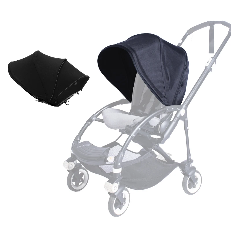 

Baby Strollers Sun Shade Cover Fit Bee3 Bee5 Bee6 Double Layer Fabric Anti-UV Awning For Bugaboo Stroller Accessories