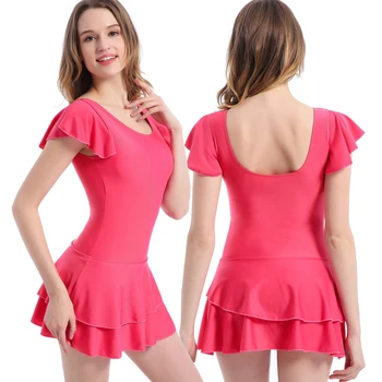 

SWIMMART Asia Style Women Bathing Suit 2019 Girls Swimming Dress Wraps Swimsuit Plus Size Modest Swimwear Female Traditional