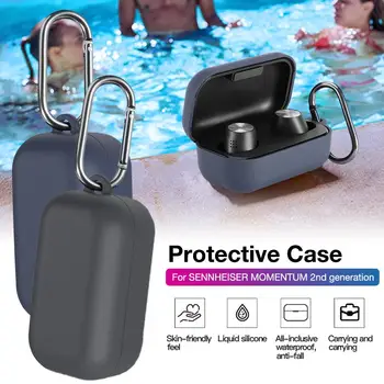 

for SENNHEISER MOMENTUM Protective Case Soft Silicone Carrying Case Earphone Protector Case for SENNHEISER MOMENTUM
