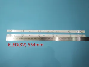 100% neue 2 stücke/Kit LED streifen für THOMSON 32 TV T32D16DH 01B T32D16DH 01W JL.D32061330 004AS M 4C LB320T JF3 4C LB320T JF4